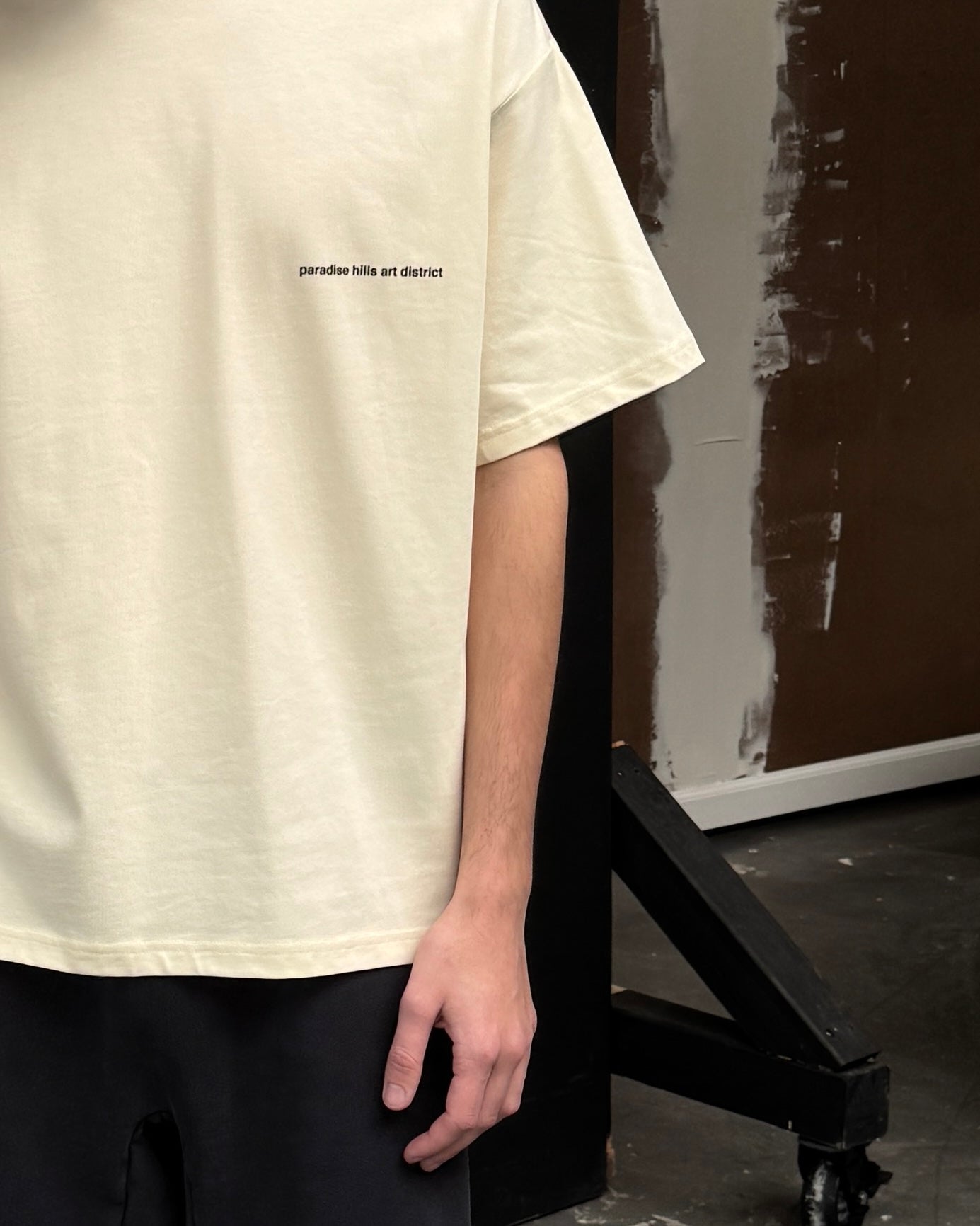 COURSE TEE - CREME