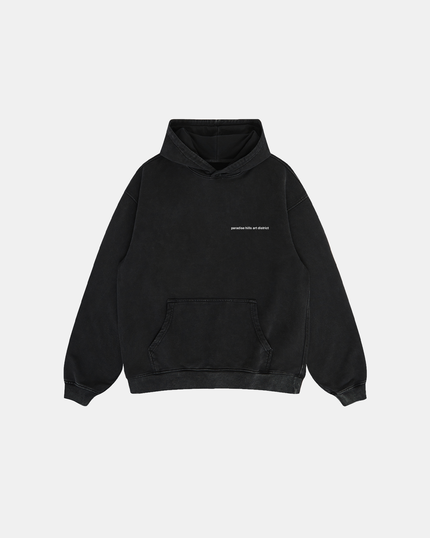 COURSE HOODIE - VINTAGE BLACK