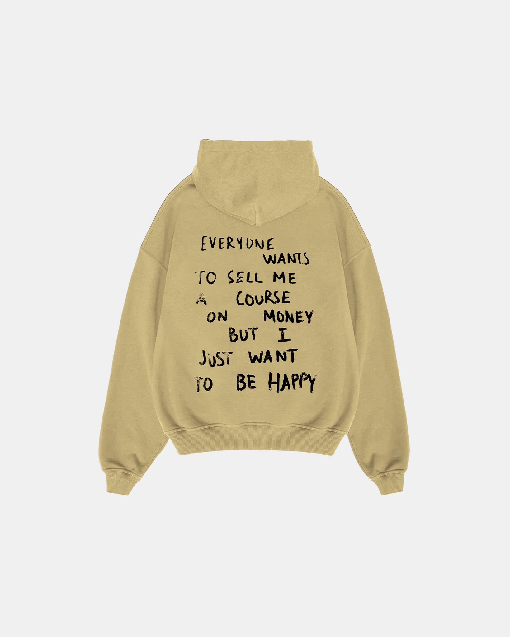 COURSE HOODIE - MUTED YELLOW