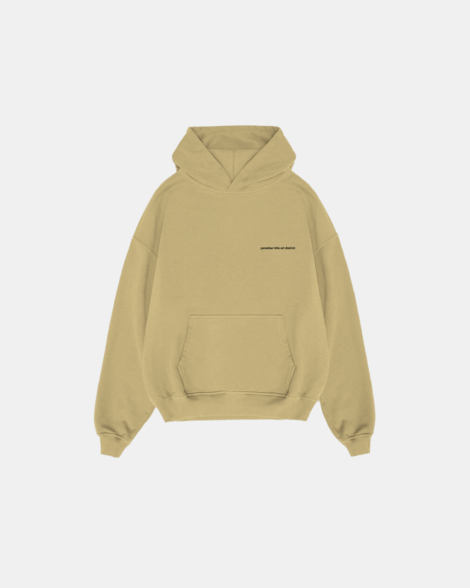 COURSE HOODIE - MUTED YELLOW